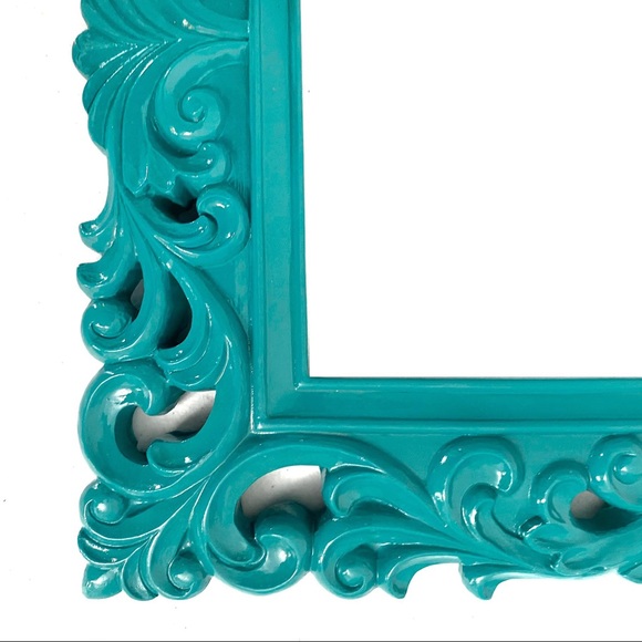 Hobby Lobby Picture Frame 8.5x6.75 Teal - Picture 2 of 9
